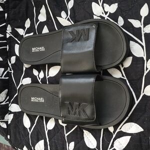 New Michael Kors Sandals - Black Size 8.5 Women's Slip Ons